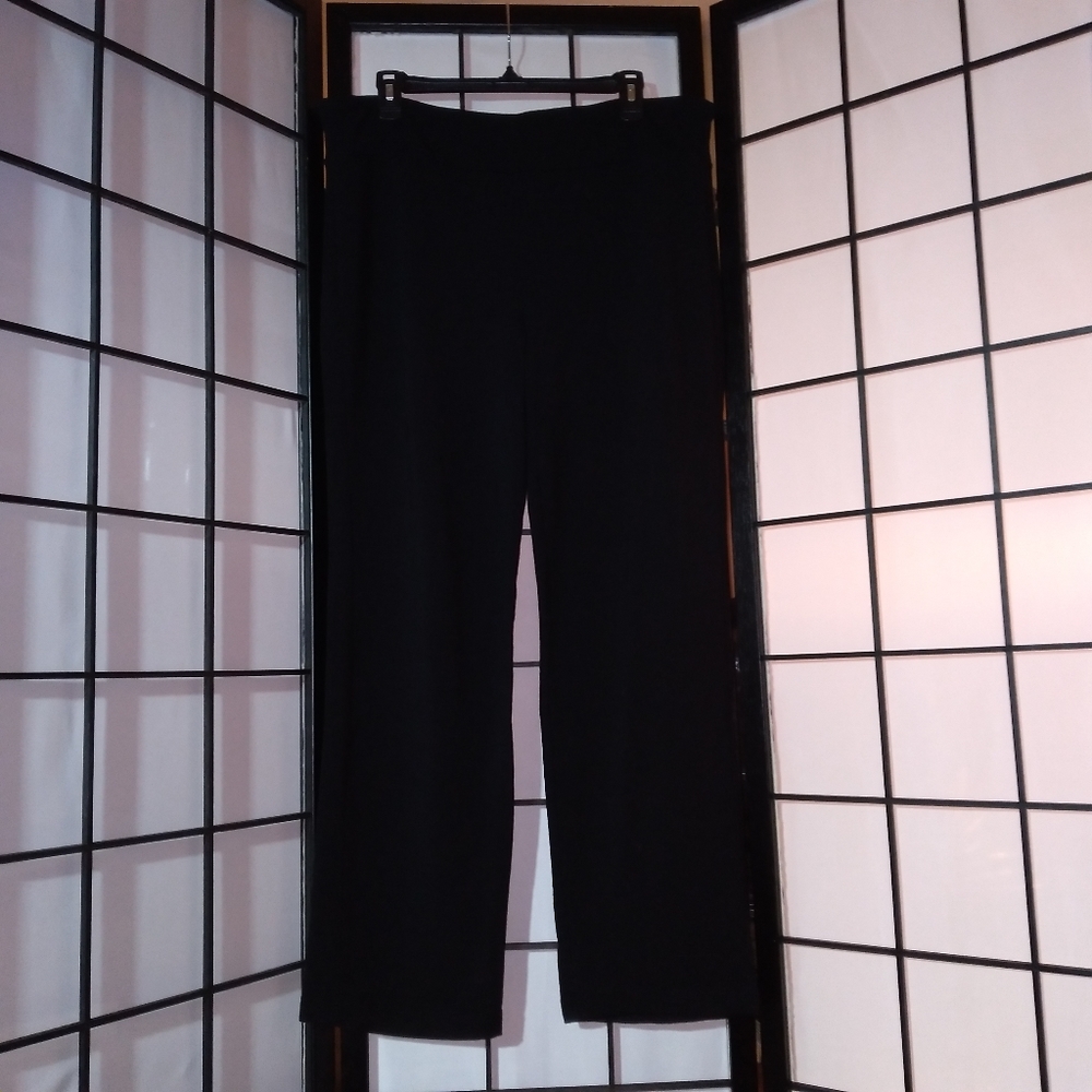 33A. Dalia Black Generous Fit Pant